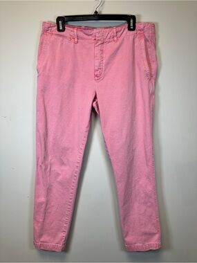 Polo Ralph Lauren Women’s Pink Chino Pants – Size 12 – 100% Cotton